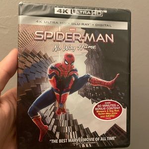 Spider-Man: No Way Home 4K Ultra HD + Blu-Ray + Digital New Sealed